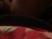 Puerto Rican princess fucks herself with big toy 