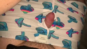 Boxers Fetish Cumming before bed