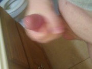 Solo quick cum after work 