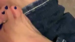 Delicious FEET and Gorgeous wrinkled soft soles #1