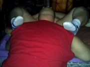 BBW wife gets ate by hubby's best friend 1/16