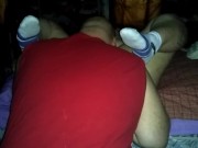 BBW wife gets ate by hubby's best friend 14/16