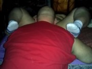 BBW wife gets ate by hubby's best friend 3/16