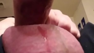 My Big Balls Leaking Precum