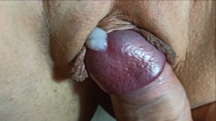 Pussy fuck and Creampie extreme close up!