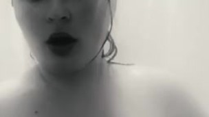 BBW taking sexy shower ( super wet) 2