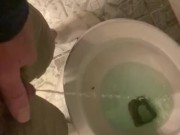 Slow motion pissing(using slow motion effect Iphone11)