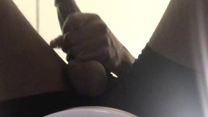 CUM HARD ON THIS BIG BLACK DICK!!!