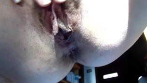 look how I squirt you in the face with my big pussy