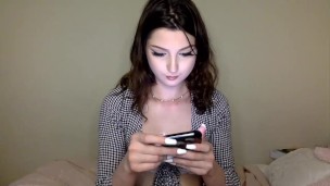CHATURBATE CAMGIRL W LUSH + LACE STOCKINGS TEEN BEDROOM LIVSTREAM RECORDING