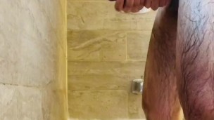 Solo Masturbating In The Shower