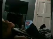 Love just rubbing my cock