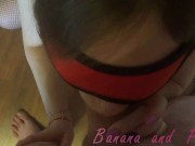  BLONDE SUCKS AND FUCKS WITH BLINDFOLD 7/16