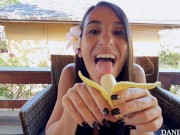 Naughty Danika shows her blowjob skills to get pounded 3/16