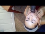 Pretty ass mixed freak kept sucking after facial (ReddAndAshexxx)