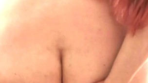 BBW masturbating with dildo and vibrator and having multiples orgasms