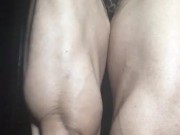 fbb huge muscle quads flexing