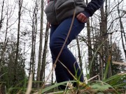 Forest Piss Caught On Camera 6/16