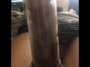 BBC PENIS PUMP (first ever video)