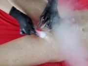 Discreet STraight guy DICK steaming Cock cleaning PENIS massage funny prank 8/16