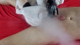 Discreet STraight guy DICK steaming Cock cleaning PENIS massage ...