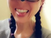 Snapchat Premium Available! Pissing In A Toilet Tank 13/16