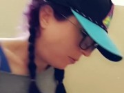 Snapchat Premium Available! Pissing In A Toilet Tank 4/16