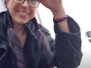 Naughty Public Pantyhose Piss 11/16