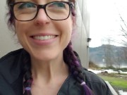 Naughty Public Pantyhose Piss 16/16