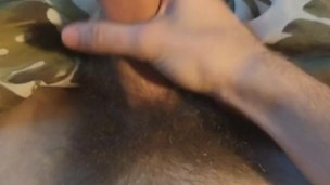 Hung twink jerks off with a nice cumshot