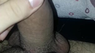 Pulling my tight foreskin back as much as possible! Snapchat: stoian9822