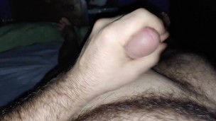 Stroking my cock