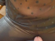 Cum on Big Natural Tits & Long Red Hair | Mesh Bodysuit Ginger Teen Amateur 5/16