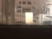 подглядываю за нимфоманкой соседкой . вуайерист и блонди 1/16