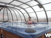 VIP4K. Angie Moon is happy to be girlfriend of older talented lover 2/16