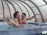 VIP4K. Angie Moon is happy to be girlfriend of older talented lover 4/16