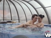 VIP4K. Angie Moon is happy to be girlfriend of older talented lover