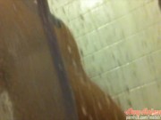 Avg Asian Couple Shower (voyeur caught on MILF taking a shower) 9/16