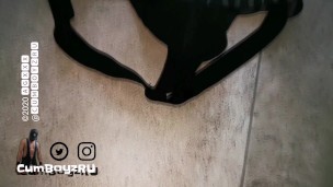 GETTING UNDRESSED AND JUST HAVING A BONER MOMENT.