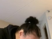 Boston thot sucking sloppy with Swallow  2/16