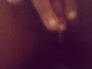 Ebony fingering herself part 2 