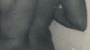 NEW! Hubby spies on me in shower