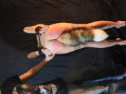 FOXY BEING SPANKED UNTIL HER ASS IS RED comodel:Pormhub 15/16