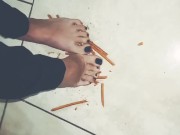 I step on you like a filthy worm!