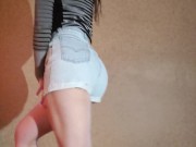 Amateur Brunette dances & strips to nude. (Centerfold by J.Giles)  8/16