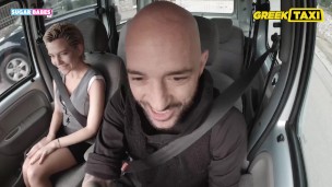 SUGARBABESTV: GREEK FAKE TAXI