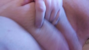 Sexy BBW fucks her tight wet pussy with toy until orgasm