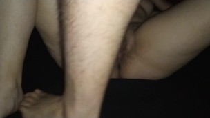 My friend use and creampie my wife unprotected womb in mating press!
