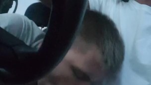 Sucking off Bi dude