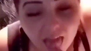Sucking and Deep Throating in my Car